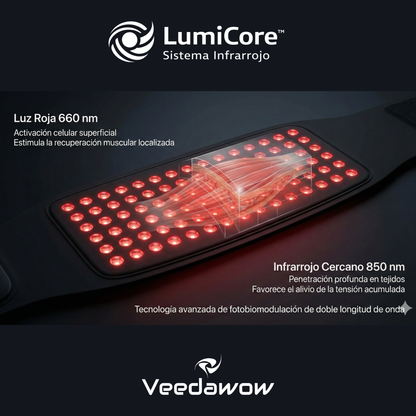 LumiCore™ Sistema Infrarrojo [Alivio Muscular y Movilidad]