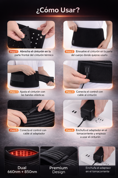 LumiCore™ Sistema Infrarrojo [Alivio Muscular y Movilidad]