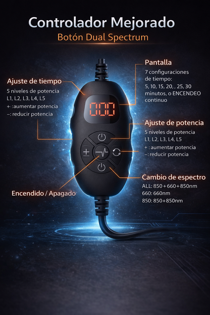 LumiCore™ Sistema Infrarrojo [Alivio Muscular y Movilidad]